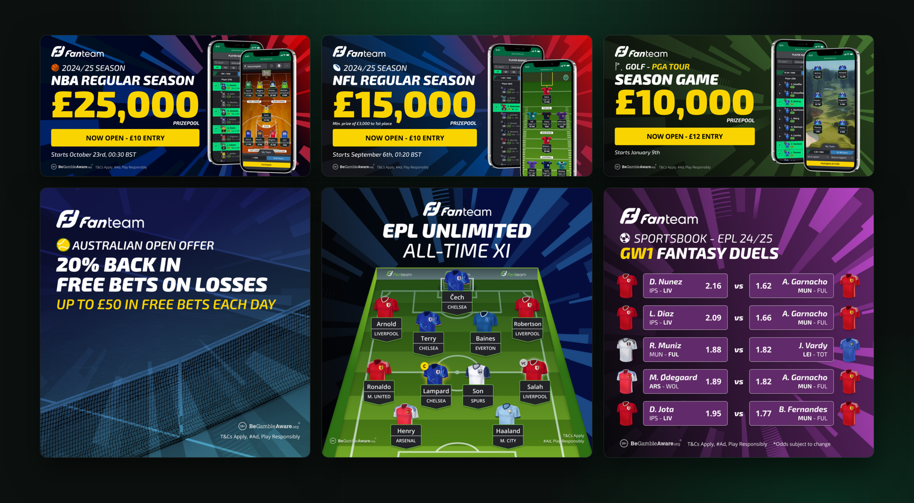 FanTeam marketing campaigns