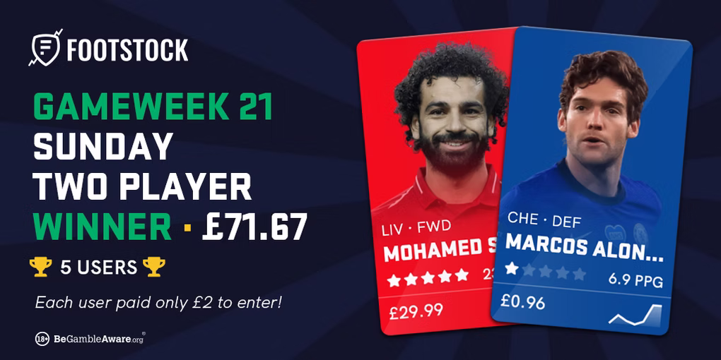 Gameweek two player winner announcement