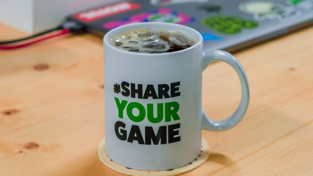Branded mug