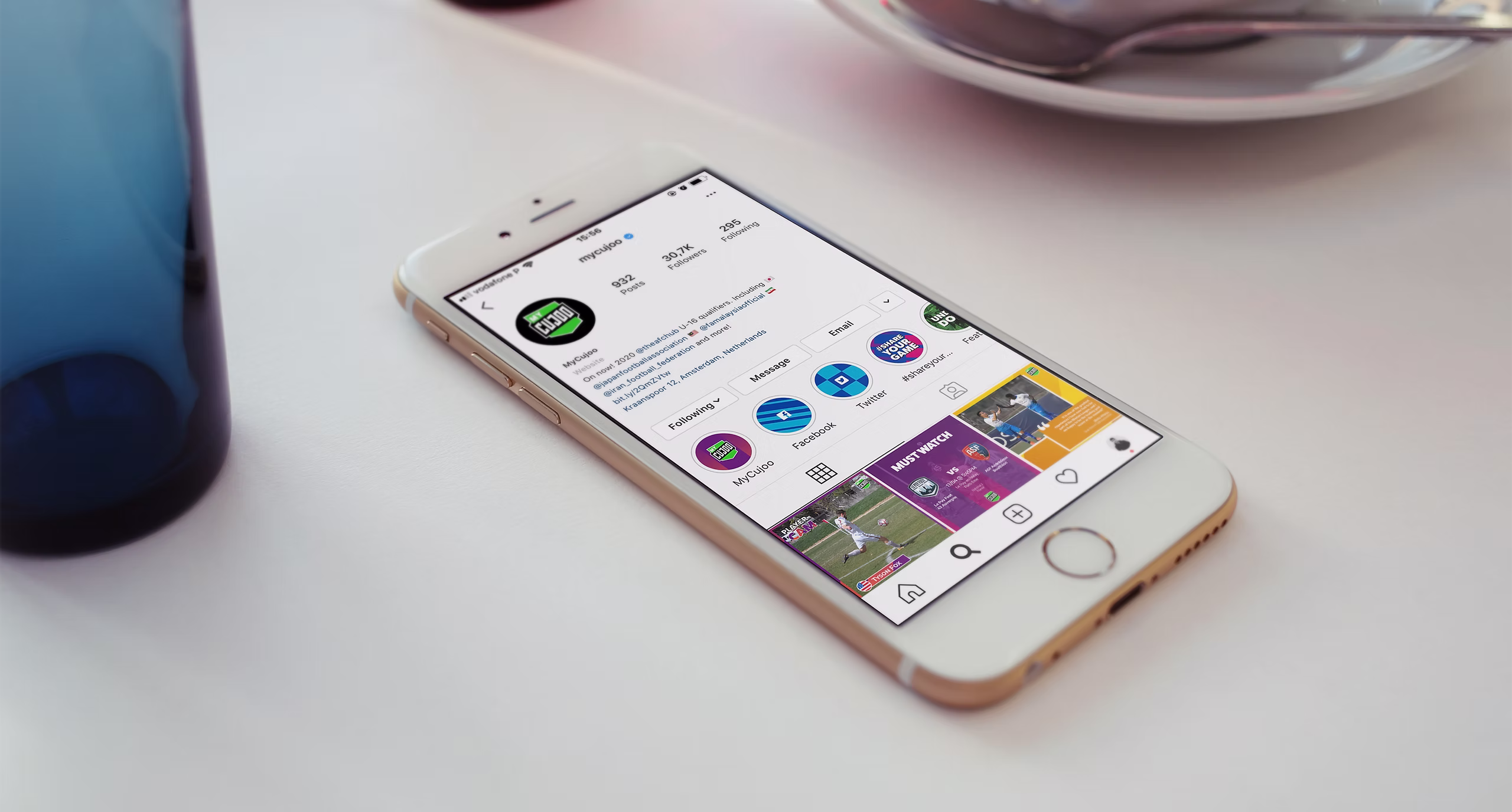 MyCujoo Instagram profile